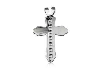 50mm Zippered Stainless Steel Cross