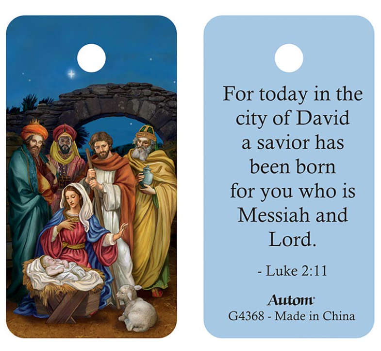 Let us Adore Him Key tag