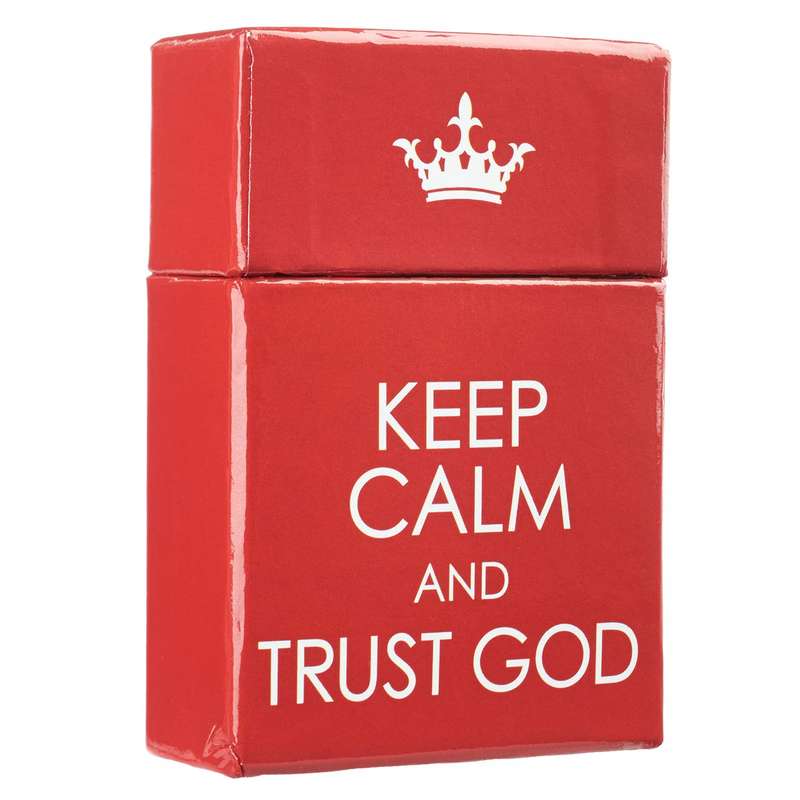 Keep Calm and Trust God - 101 Box of Blessings