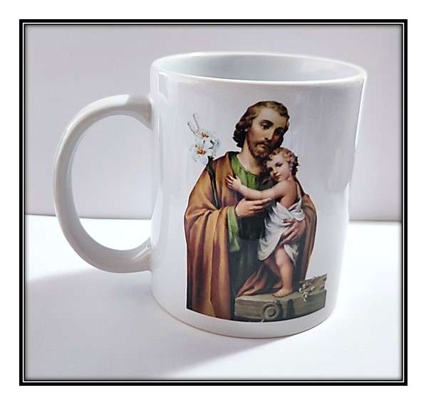 St Joseph Mug with Prayer