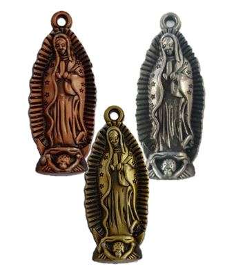 Our Lady of Guadalupe pendant & sticker - various shades