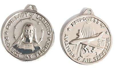 Our Lady of Loretta Medal - Patroness of Aviators