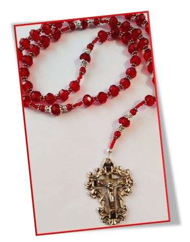 Birthstone Rosary - Ruby July