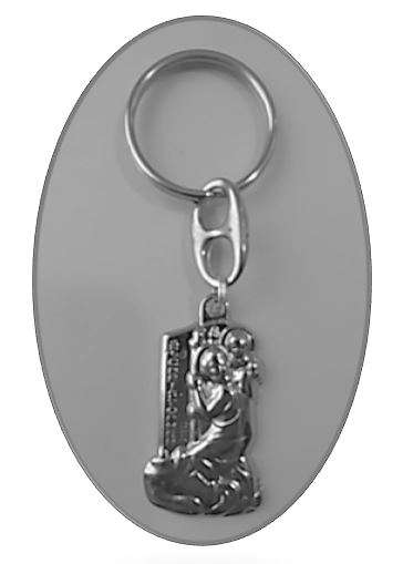 St Christopher Key Ring