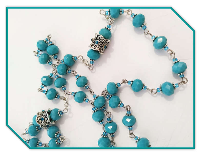 Turquoise December Birthstone Rosary