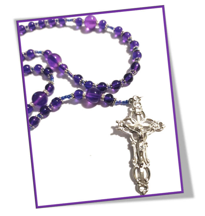 Birthstone Rosary - Amethyst / February