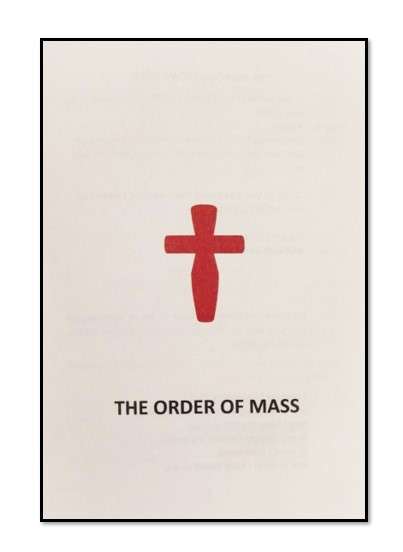 Order of Mass - small booklet