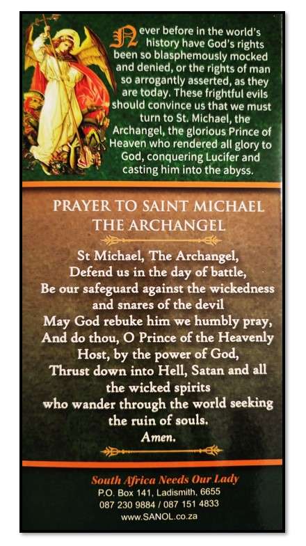 Saint Michael - Archangel defender / Guardian Conqueror