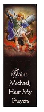 St Michael Hear My Prayers - Bookmark with Prayer