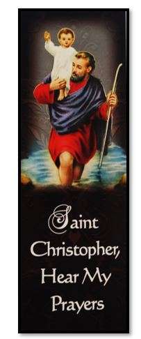 St Christopher bookmark