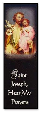 Saint Joseph - Hear my Prayers - Bookmark