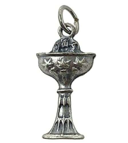 Sterling Silver  - 15mm Chalice Pendant
