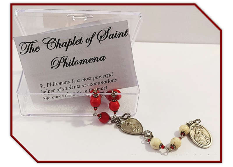 Chaplet of St Philomena - Semi Precious Stone
