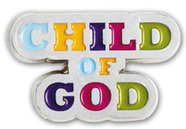 Child of God - Lapel Pin & Bookmark