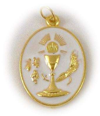 FHC gold Medal with White inlay