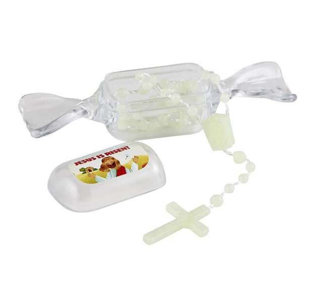 Jesus is Risen - Mini Rosary in Candy Case (Various Colours)