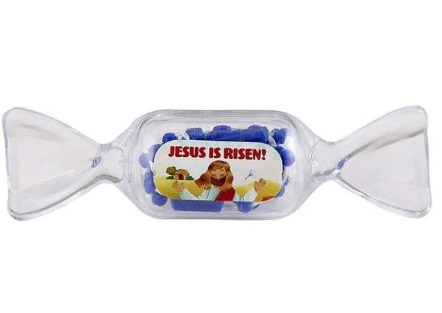 Jesus is Risen - Mini Rosary in Candy Case (Various Colours)