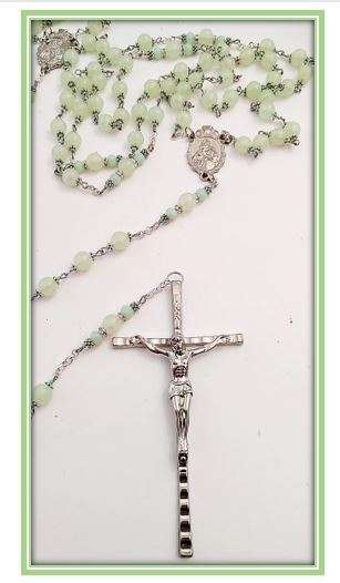 Glow in the Dark Family Rosary - Family of 4
