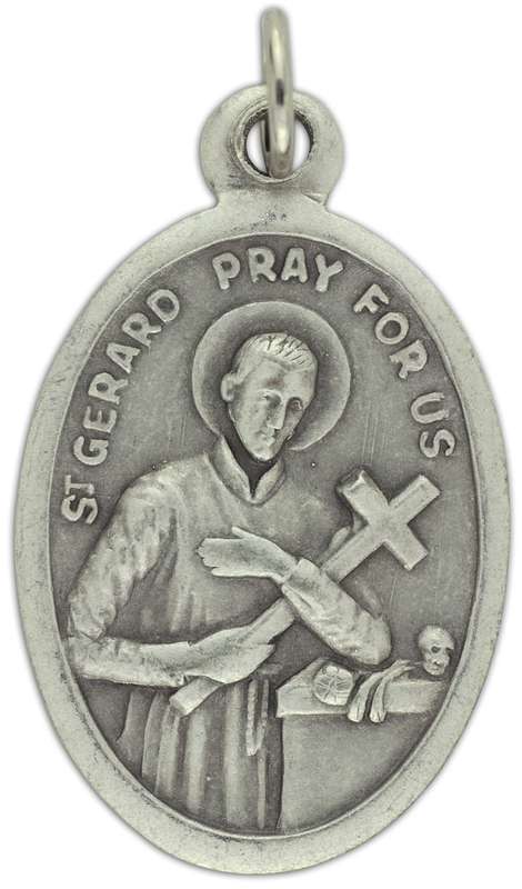 St Gerard Majella Medal - Patron Saint of Expectant Mothers