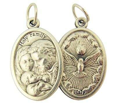Italian Holy Family / Holy Spirit Medal
