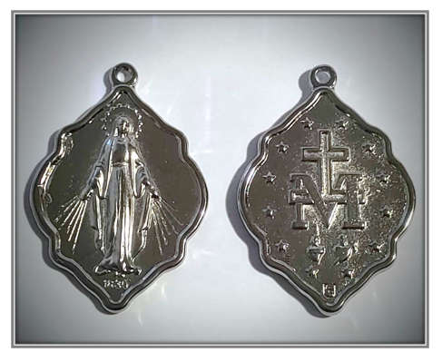 Miraculous Medal - Ornate 4cm
