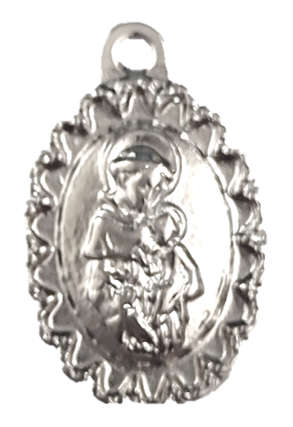 St Anthony Medal with ornate edges