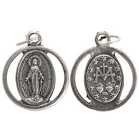 Our Lady of the Miraculous Medal Sterling Silver Pendant