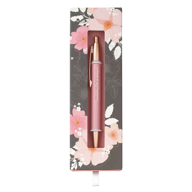 Gift boxed Pen - Proverbs 31:25 Strength & Dignity