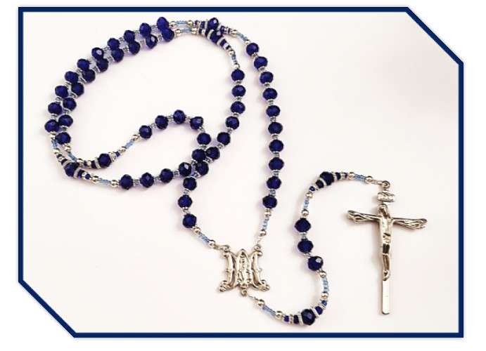 Birthstone Rosary - Sapphire / September