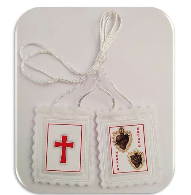 Scapular of the Sacred Hearts of Jesus & Mary
