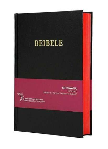 Beibele - 1970/1987 -  Setswana Hard Cover Bible