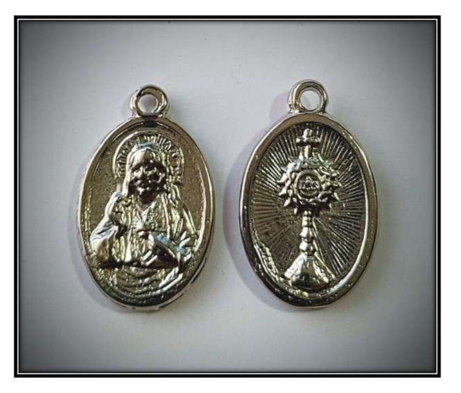 Monstrance / Sacred Heart of Jesus Medal