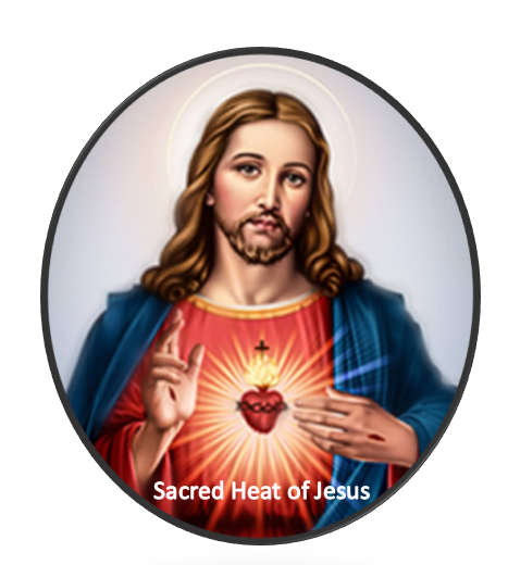 Sacred Heart of Our Lord Pin - 2.5CM