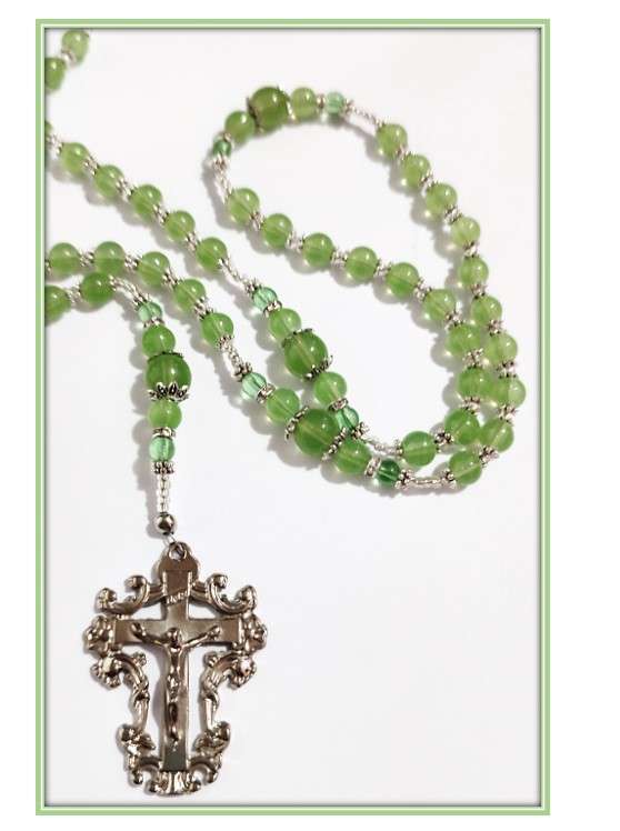 Peridot - August Birthstone Rosary