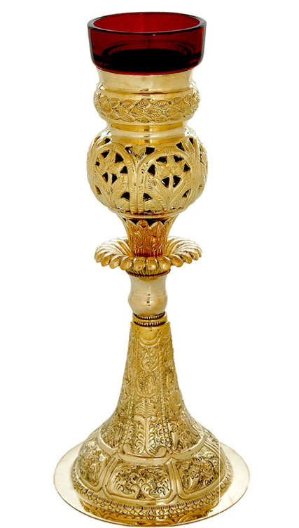 Standing Ecclesiastical Virgil Oil Tabernacle Lamp