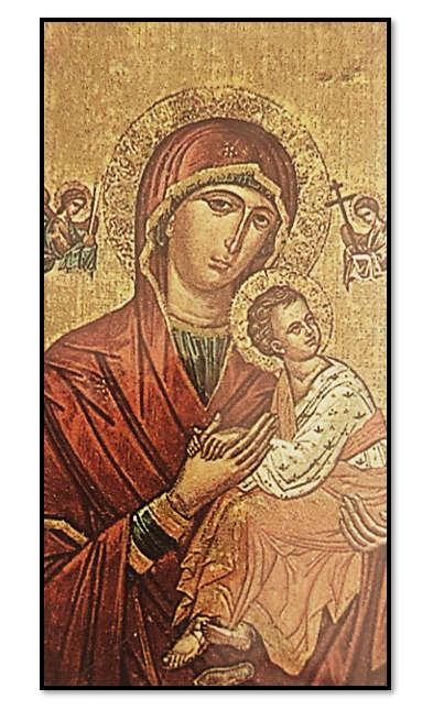 Our Lady of Perpetual Help (OLPH) - Replica Icon 11 x 6.5cm