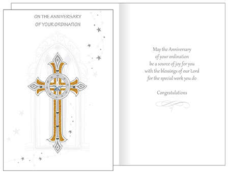 On the Anniversary of your Ordination Greeting Card