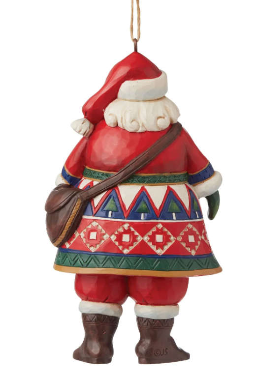 Lapland Santa - Hanging ornament -Jim Shore