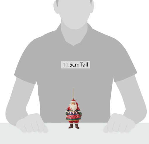 Lapland Santa - Hanging ornament -Jim Shore