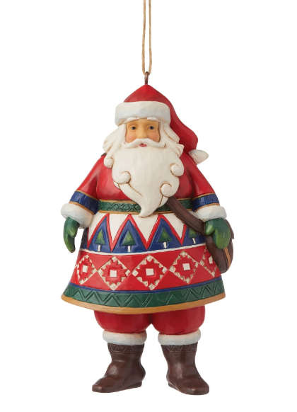 Lapland Santa - Hanging ornament -Jim Shore