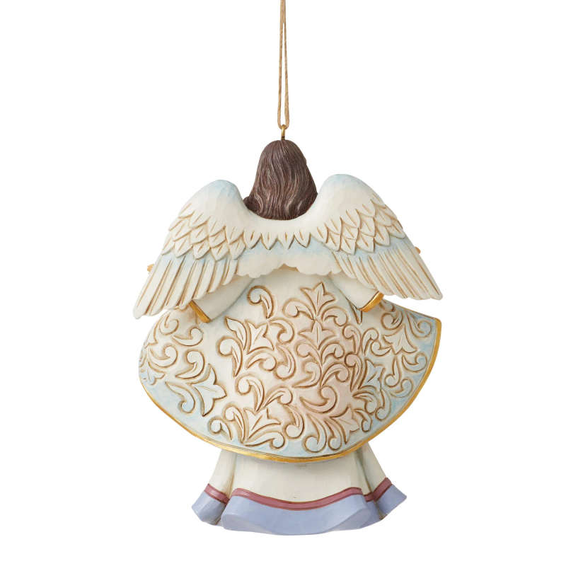 Jim Shore - Raised in Faith Angel Nativity