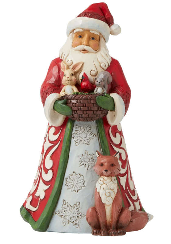 Santa with Animals / Christmas Spirit Worth Sharing Santa - Jim Shore