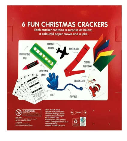 Poinsettia Christmas Cracker (Nice little Gifts)