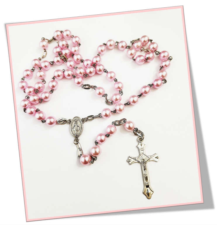 Baby Pink Rosary