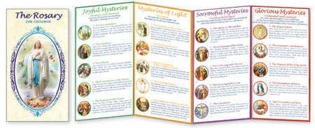 The Rosary - For Children Leaflet laminated