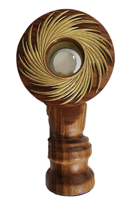 34cm Wooden Monstrance