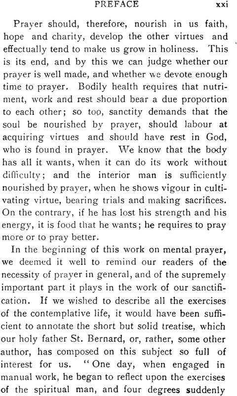 The Ways of Mental Prayer - Rt. Rev. Dom Vatalis Lehodey