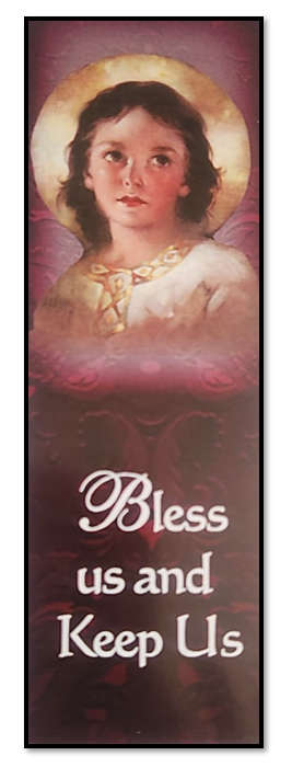 Night Prayer Bookmark - Bless us and Keep us