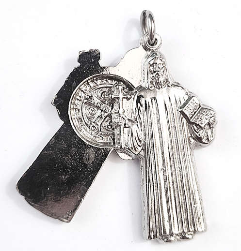 St Benedict Pendant - 4cm