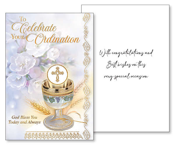 To Celebrate your Ordination - Greeting card